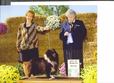 Rocky with his Favorite Handler 